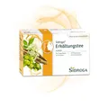 Produktbild: Sidroga Erkältungstee – Pflanzlicher Arzneitee mit Holunderblüten, Weidenrinde & Lindenblüten zur Linderung von Erkältungssymptomen wie Fieber - 20 Filterbeutel à 2,0 g