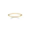 Produktbild: Thomas Sabo TR2123-413-12 Ring Damen Klassik Eleganz Silber Gelbgold Vergolde...