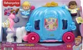 Produktbild: Fisher-Price Little People Kleinkindspielzeug Disney Princess-Spielset Cinderellas magische Kutsche mit Spielfiguren für Kinder ab 18 Monaten, HGP76
