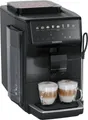 Produktbild: SIEMENS Kaffeevollautomat EQ500 TP553E19, Doppeltassenfunktion, 8 Getränke, farb. Touchdisplay, Keramikmahlwerk, entnehmbare Brüheinheit, Steuerung per App, Schwarz