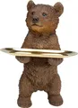 Produktbild: Kare Design Figur Butler Standing Bear, Braun, Bär, Ablage, Deko, Geschenkartikel, Tierfigur, Dekoration, 35x15x16 cm (H/B/T)