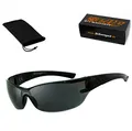 Produktbild: HELLY® - No.1 Bikereyes® | Bikerbrille, Motorrad Sonnenbrille, Motorradbrille | beschlagfrei, winddicht, bruchsicher | TOP Tragegefühl | Brille: i-cut
