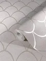 Produktbild: marburg Beige Gold Schuppen SCHÖNER WOHNEN-Kollektion Serie Arc für Schlafzimmer Wohnzimmer oder Küche Made in Germany Premium Qualität 10 05x0 53m Vliestapete 32717 Schöner Wohnen New Spirit