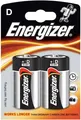 Produktbild: Energizer E300152200 - Alkali - Zylindrische - D - Schwarz - Rot - Silber - Sichtverpackung (629733)