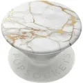 Produktbild: PopSockets PG Gold Lutz Marble, Griffigkeit, Weiß, Gold, Jede Marke, Steinmuster - Weiß/Gold