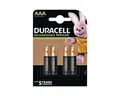 Produktbild: Duracell Precharged Akku (4 St), AAA, mehrere 1000x wiederaufladbar
