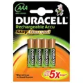 Produktbild: Duracell Akku StayCharged AAA 4er - Akku