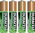 Produktbild: DURACELL Akku Stay Charged Micro AAA 4er Pack 1,2V 900mAh