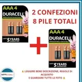 Produktbild: Batterien Wiederaufladbar Duracell AAA 900 MAH (2 Packungen 4 Stücke,8