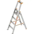 Produktbild: Stufenstehleiter TOPIC Stufen 4 Alu.Gesamt-H.1700mm LAYHER