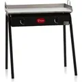 Produktbild: BBQ-Toro Gas Grilltisch und Edelstahl Grillplatte, Gusseisen Gaskocher 2 Brenner