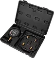 Produktbild: Yato Profi Vakuumtester Unterdruck Tester Set 9 TLG, ideal für Benzinpumpen, Vergasersystem usw, Vakuum Druck Messer Tester Überdruck Kompressionstester, schwarz