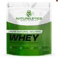 Produktbild: NATURELETICS 1kg 100% reines instantisiertes Premium Whey Protein ohne