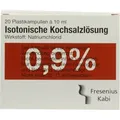 Produktbild: Kochsalzlösung 0,9% Pl.Fresenius Injektionslsg. 20X10 ml