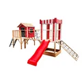 Produktbild: HOME DELUXE Kinderspielanlage, Spielpark WUNDERLAND - braun