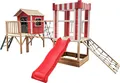 Produktbild: HOME DELUXE - Spielpark inkl. Rutsche WUNDERLAND - 555 x 340 cm | Ausstattung inkl. Rutsche