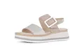 Produktbild: Gabor Damen Keilsandalen, Frauen Sandalen,Leichte Mehrweite (G),offene Schuhe,Strandschuhe,Keilsandaletten,Puder/oasi (LDS),39 EU / 6 UK