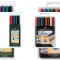 Produktbild: Faber Castell Marker Multimark permanent F 0,6 mm 8er Etui