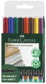Produktbild: 8 FABER-CASTELL Permanent-Marker MULTIMARK F, 8er Etui