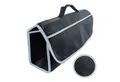 Produktbild: L & P Car Design Organizer Kofferraumtasche Auto Kofferraum in schwarz mit grauem Saum