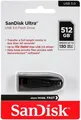 Produktbild: Sandisk USB Stick 512GB Speicherstick Cruzer Ultra schwarz USB 3.0