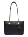Produktbild: Damen Tasche GUESS Tisha Tote Schwarz Logo Schwarz 424654