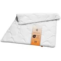 Produktbild: sleepling Microfaserbettdecke Basic 100, Füllung: 100% Polyester, Bezug: 100% Polyester, in 135x200 cm, 155x220 cm und Weitere, Allergiker geeignet, Made in EU weiß 200 cm x 220 cm