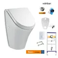 Produktbild: Urinal Set ROCA NEXO Softclose Deckel Komplett Set Vorwandelement Sanit 735364K