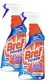 Produktbild: Bref Power gegen Kalk und Schmutz, Kalkreiniger, (2er Pack 2 x 750 ml), Sprühflasche, für hygienische Sauberkeit