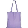 Produktbild: 10er Pack Baumwolltasche - 28 Farben | mit Zwei Langen Henkeln | 38x42cm, lavendel, 25 Stück