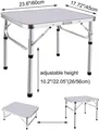Produktbild: Klapptisch Gartentisch Campingtisch Klappbar Buffettisch Partytisch Balkontisch