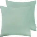 Produktbild: TOM TAILOR HOME Dekokissen Dove salbei, Kissenhüllen ohne Füllung, 2er Pack