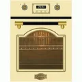 Produktbild: Kaiser Küchengeräte Einbaubackofen »EH 4796 ElfAD«, Retro Backofen 45 cm, Autark, 50 L, 9 Funktionen,Teleskopauszug,Intelligent Sysytem,Easy clean-Emaille,Leder bedeckte Griffstange