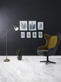 Produktbild: Check Vinylboden Klick Vinyl -Hochglanz Marmoroptik 83x47 cm - 2157,2158,2160 -, Hochglanz-Fliese XL, inkl. Trittschalldämmung, Packung, In 1 Packung: 6 Paneele - 2,341m², 1 Packung: 6 Paneele - 2,341m², Check one