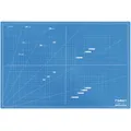 Produktbild: Dahle Schneidematte A1 (60 x 90 cm, selbstheilend, beidseitig nutzbar, mit Raster) blau