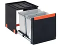 Produktbild: Franke Sorter Cube 40-134.0039.330 Einbau Abfallsammlsystem Handauszug, 34,8 x 33,5 x 40,7 cm, Schwarz