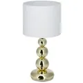 Produktbild: relaxdays Tischleuchte Tischlampe Gold goldfarben|schwarz