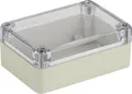 Produktbild: Blanko Modulgehäuse, transparenter Deckel, 83 x 58 x 33 mm