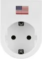 Produktbild: REV Reisestecker Traveler Plus USA weiß