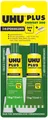 Produktbild: UHU PLUS ENDFEST 300 2-K-Epoxidkleber Klebstoff *45640* 33 g (435,76 €/kg)