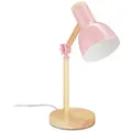Produktbild: Relaxdays Schreibtischlampe, Mehrfarbig, Holz, Metall, Kunststoff, 14.5x45.5x14.5 cm, Lampen & Leuchten, Innenbeleuchtung, Tischlampen, Tischlampen