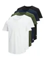 Produktbild: Jack & Jones T-Shirt JJENOA TEE SS CREW NECK 5PK MP NOOS (Packung, 5-tlg., 5er-Pack)