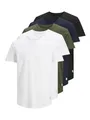 Produktbild: JACK & JONES JJENOA Tee SS Crew Neck 5PK MP