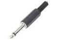 Produktbild: Goobay Klinkenstecker 6,35 mm, mono, 6,35-mm-Klinkenstecker (2-polig, mono), HDMI-Kabel