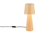 Produktbild: TRIO-Leuchten Tischleuchte NUBIAN DH 16x40 cm beige Tischlampe Klemmleuchte - Beige