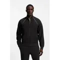 Produktbild: BOSS GREEN Sweatjacke Skaz mit Markenlabel schwarz XL (52)