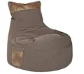 Produktbild: SITTING POINT Sitzsack Swing Jamie – Bequemer Sitzsack in Braun mit Lederoptik