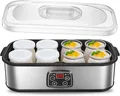 Produktbild: Joghurtbereiter, Griechische Joghurtmaschine mit 8 Gläsern/Deckeln, für Küche