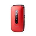 Produktbild: 5025232950850 Mobile phone KX-TU550 4G for senior red PANASONIC