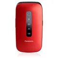 Produktbild: Handy Panasonic KX TU550EXR Senior Rot